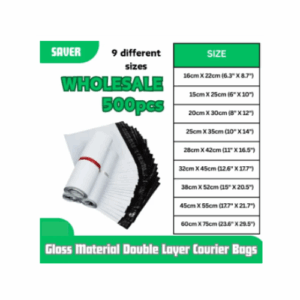 Economical Poly Mailer Gray Flyers Bundle of 500 Bags