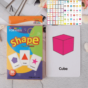 Educational Flash Cards Set - 36 Pcs