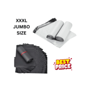 Jumbo Size Gloss and Economical Material Courier Flyers Bundle of 10 Bags