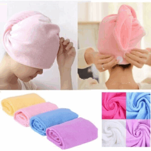 Microfiber Bathrobe Hair Towel