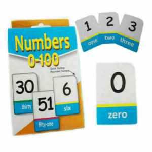 Montessori 0–100 Number Flash Cards