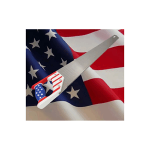 American Flag Handsaw 18 Inch