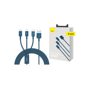 BASEUS 3 in 1 USB - Lightning / Type-C / Micro USB Cable