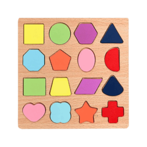 Wooden Puzzle Board for Toddlers