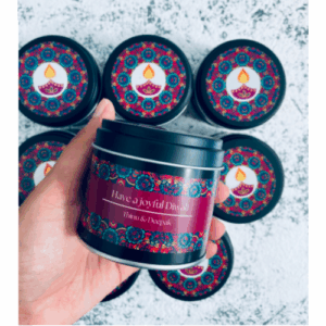 Black Matte Candle Tin