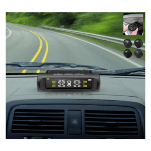 External Sensors Solar Power Auto Security Alarm