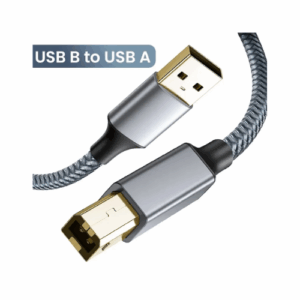 USB B to USB A Printer Cable