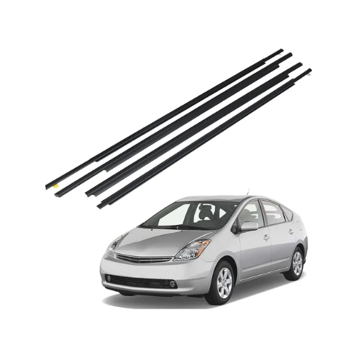 4Pcs Car Door Windows Glass Weatherstrips - Quickee 4Pcs Car Door Windows Glass Weatherstrips