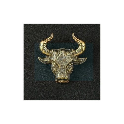 Gold Color Retro Animal Brooch OP 2 - Quickee 01 Pcs Gold Color Retro Domineering Animal Brooch OP 2