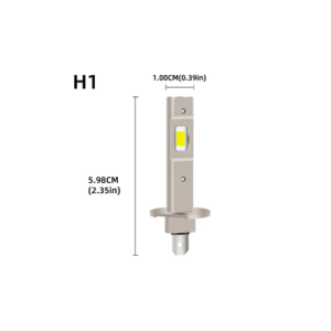 2pcs 12000LM H1 Fanless LED Headlight