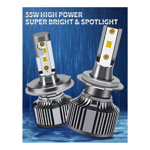 Carshark H4 55W 40000LM Hi-Lo Beam Headlight - Quickee Carshark H4 55W 40000LM Hi-Lo Beam Headlight