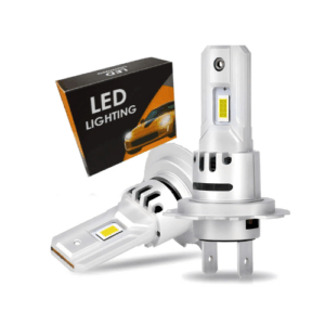 2 Pcs Fanless H7 20000LM 80W LED Bulb