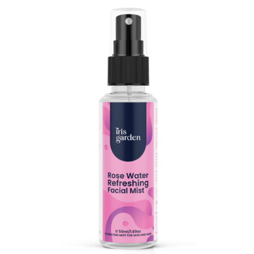 Rose Water Refreshing Facial Mist, 50ml: Hydration for Skin & Hair - Quickee Rose Water Refreshing Facial Mist, 50ml: Hydration for Skin & Hair