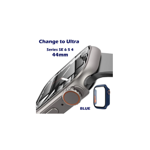 Hard Case with Tempered Glass for Apple Watch - Series 654 SE - Quickee Hard Case with Tempered Glass for Apple Watch