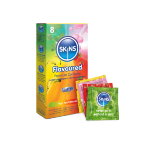 Skins (UK) Skins Condoms Flavoured - 8 Pack