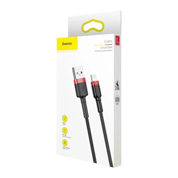 CALKLF-C19 Cafule USB Lightning Cable - Quickee CALKLF-C19 Cafule USB Lightning Cable - Image 3