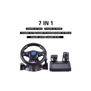 GT-V7 Dual Shock Racing Steering Wheel