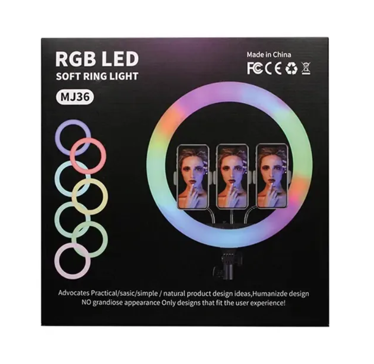 Ring Light MJ36 RGB LED - Quickee Ring Light MJ36 RGB LED