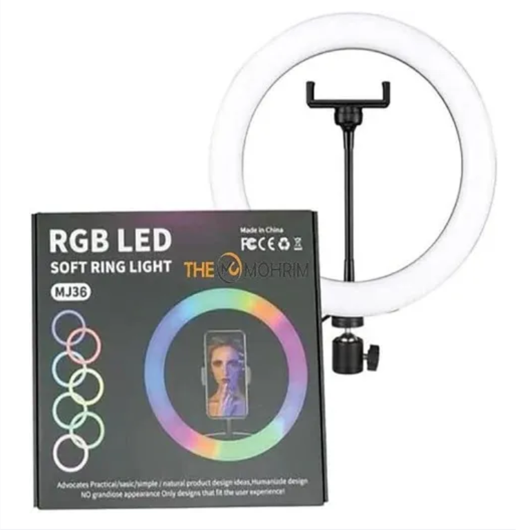 Ring Light MJ36 RGB LED - Quickee Ring Light MJ36 RGB LED - Image 4