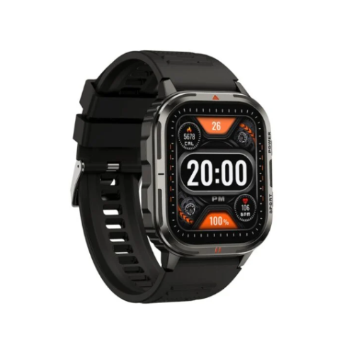 WiWU SW05 Smartwatch – Silver / Tarnish - Quickee WiWU SW05 Smartwatch – Silver / Tarnish