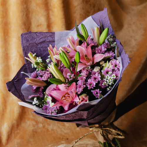 Cotton Candy Kiss Flower Bunch - Quickee Cotton Candy Kiss Flower Bunch