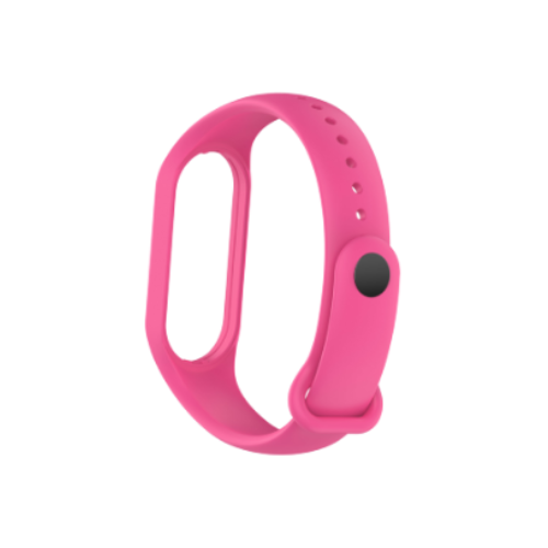 Plain Silicone Strap for Mi Band 5/6/7 - Quickee Plain Silicone Strap for Mi Band 5/6/7