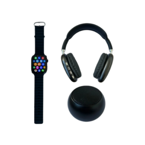 D-P9 5 in 1 Smartwatch Combo With 7 Straps
