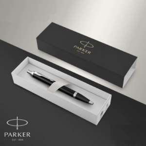 Parker IM Black Chrome Trim Ball Pen
