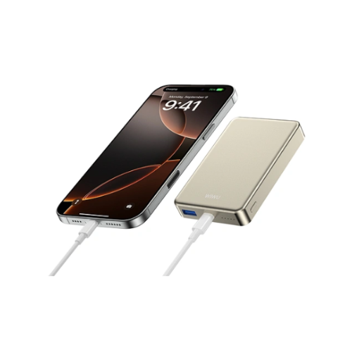WIWU 10000 Ultra Thin Magnetic Power Bank - Quickee WIWU 10000 ULTRA THIN MAGNETIC POWER BANK (P15-1)