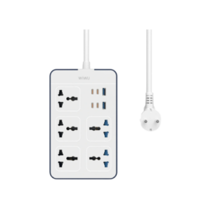 WiWU Wi-S006 2500W GaN 11 in1 Power Strip – White