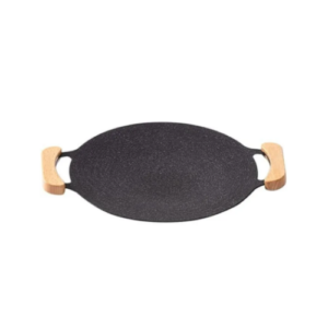 Non-Stick Tawa with Wooden Handles