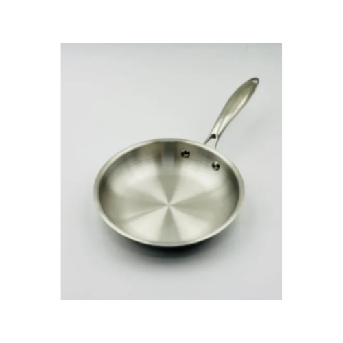 Tri Ply Stainless Steel Fry Pan - Quickee Tri-Ply Stainless Steel Fry Pan