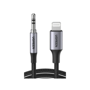 UGREEN Lightning To 3.5mm Audio Adapter 1m Black