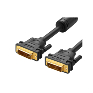UGREEN DVI(24+1) Male To Male Cable Gold Plated 1.5m Black