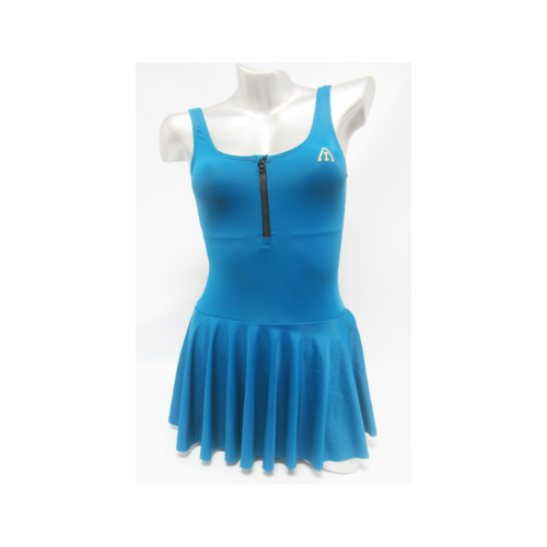 Swimsuit Solid Sporty With Frill - Quickee Swimsuit Solid Sporty With Frill