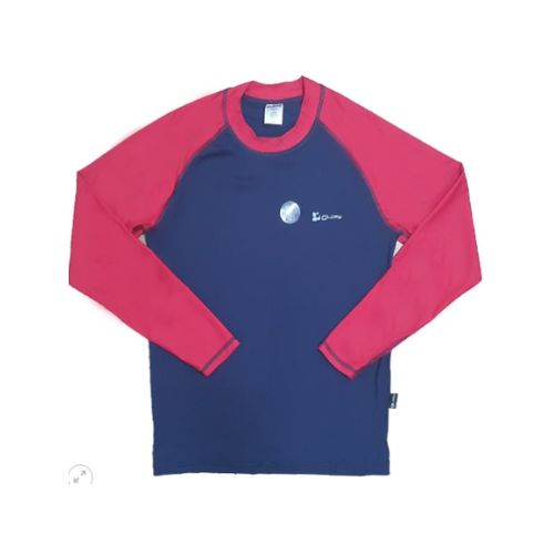 Glory Basic LS Rashguard Blue - Quickee Glory Basic LS Rashguard Blue