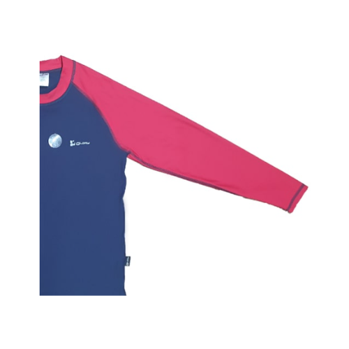Glory Basic LS Rashguard Blue - Quickee Glory Basic LS Rashguard Blue