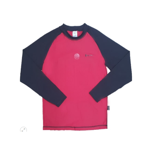 Glory Basic LS Rashguard Red - Quickee Glory Basic LS Rashguard Red
