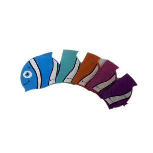 Kids Swim Cap Fish Design for Boys Girls - Quickee Kids Swim Cap Fish Design For Boys Girls
