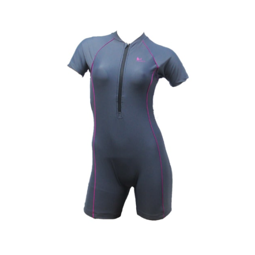 Half Body Swimsuite Grey - Quickee Half Body Swimsuite Grey