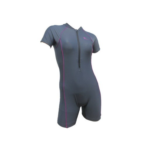Half Body Swimsuite Grey - Quickee Half Body Swimsuite Grey