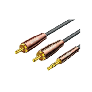 UGREEN 3.5mm to 2×RCA Braided Audio Cable 1m