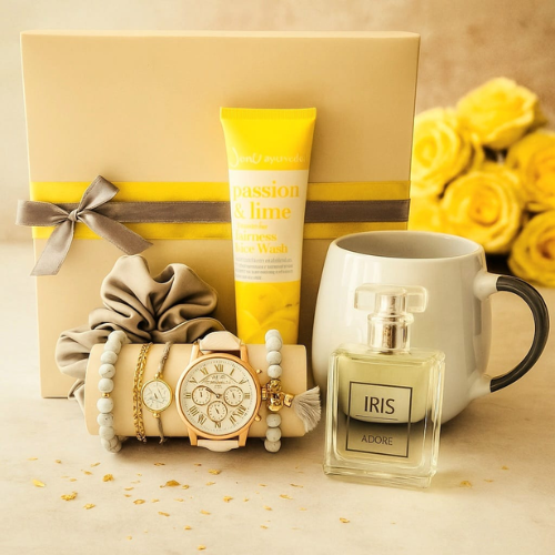 Lemon Glow Gift Set For Her - Quickee Lemon Glow Gift Set For Her