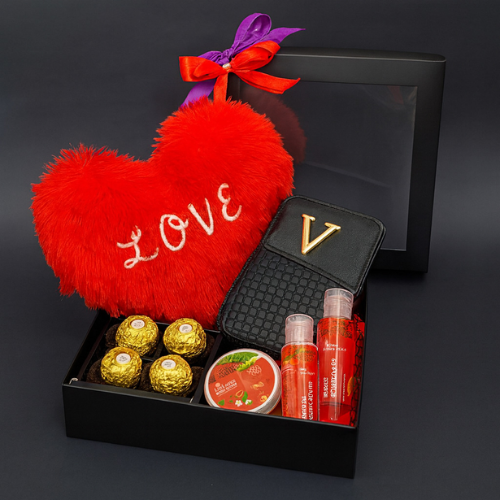 Sweetheart Indulgence Gift Box - Quickee Sweetheart Indulgence Gift Box