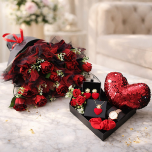 Crimson Heart Luxe Gift Box