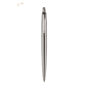 Parker Jotter Steel Chrome Trim Ball Pen