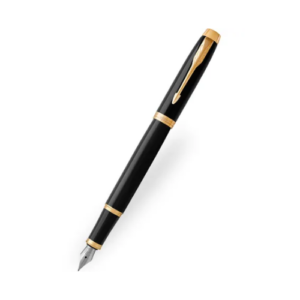 Parker IM Black Gold Trim Fountain Pen