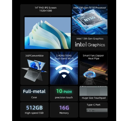 BMAX Book Y14 Plus Laptop - Quickee MaxBook Y14 Plus