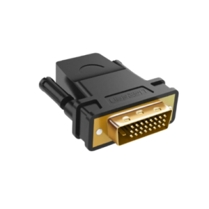 UGREEN 20124 DVI 24+1 Male To HDMI Female Adapter