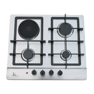 Clear Stainless Steel Cooker Hob With 1 Electric Hot Plate F4-SP603 [Without FFD]